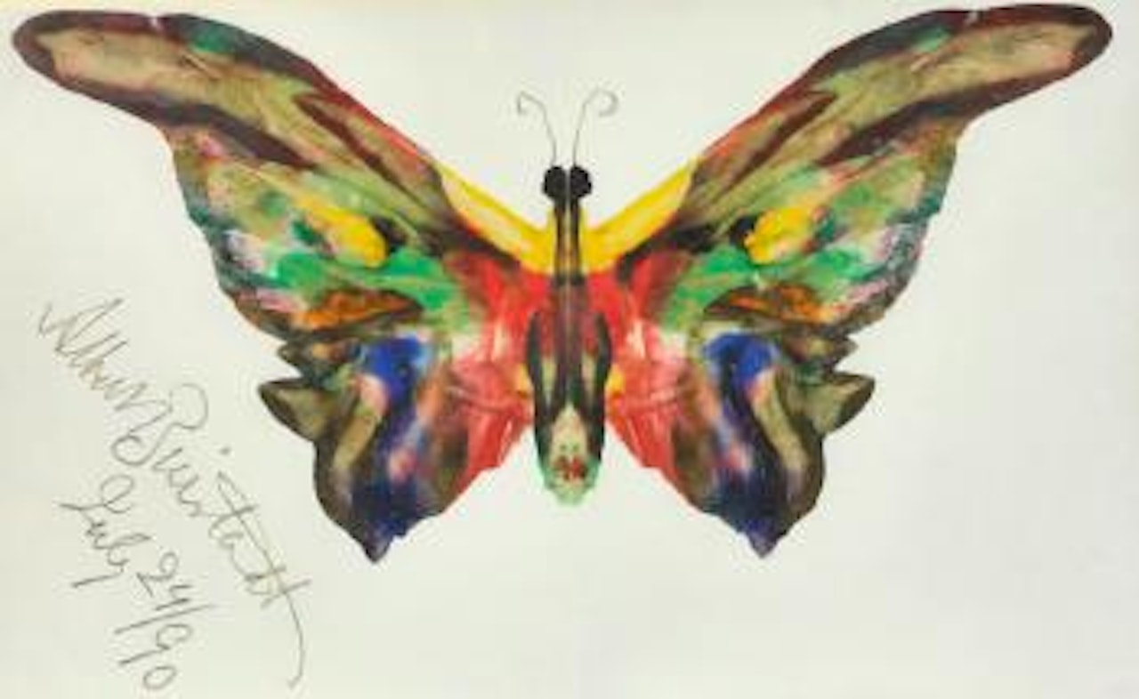 Butterfly by Albert Bierstadt