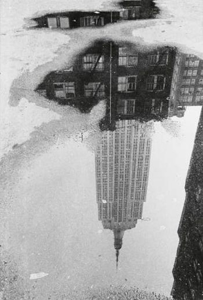 Untitled (puddle, New York) by André Kertész