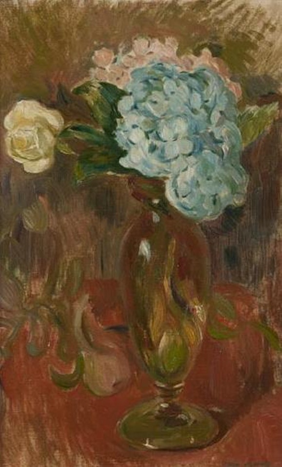 Les hortensias by Berthe Morisot