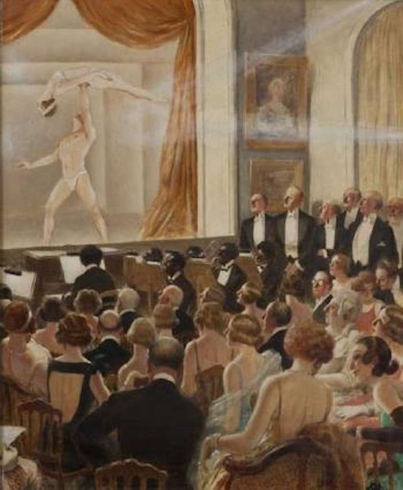 Comédie de salon by Albert Guillaume