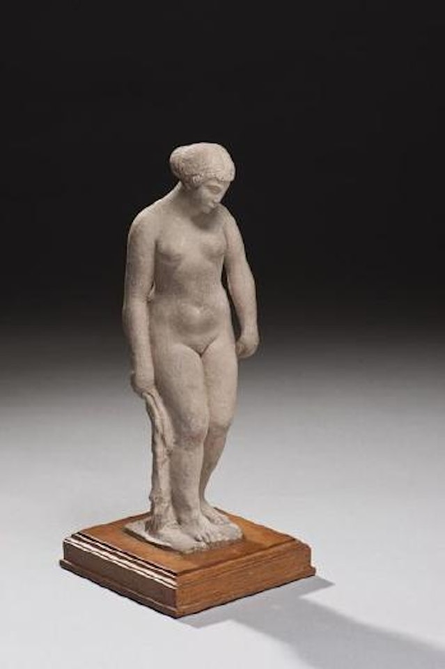 Debout à la draperie by Aristide Maillol