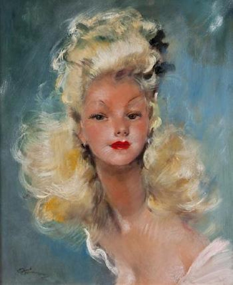 Portrait de Simone by Jean Gabriel Domergue