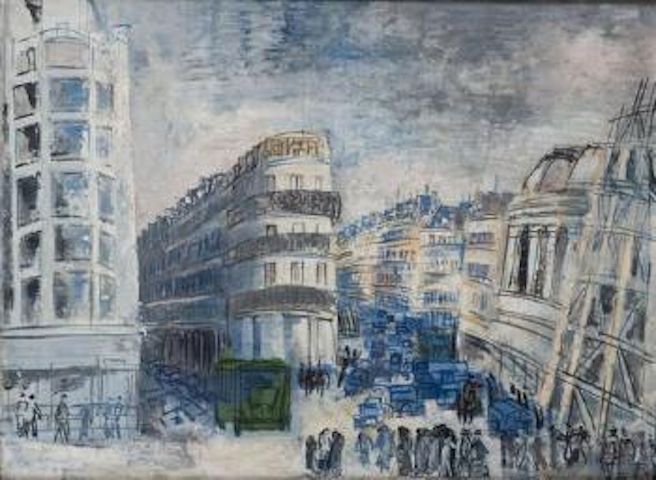 Paris sur les boulevards by Jean Dufy
