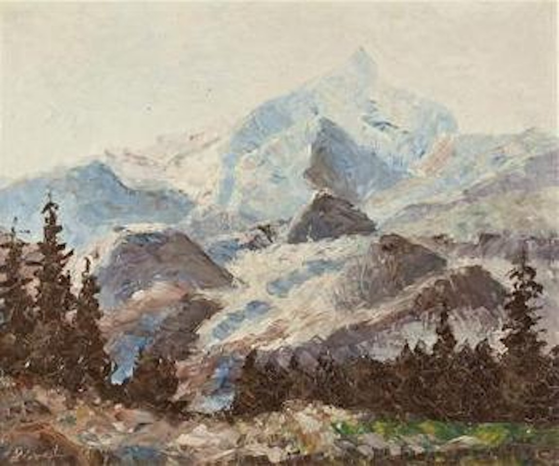 Gebirgslandschaft by Otto Pippel
