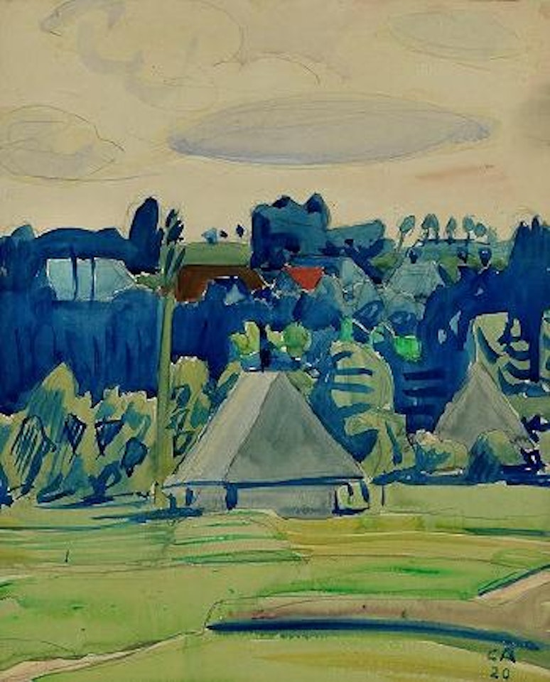 Homberg bei der Oschwand by Cuno Amiet