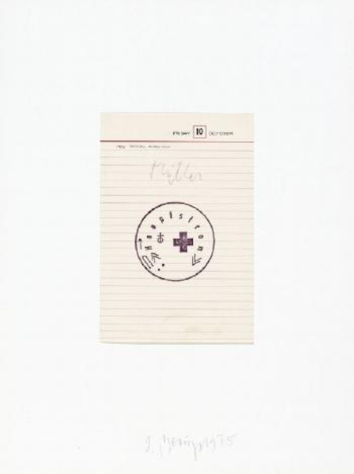 Ohne Titel (Mutter) by Joseph Beuys