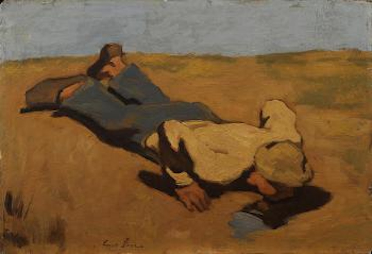 Die Quelle by Albin Egger-Lienz