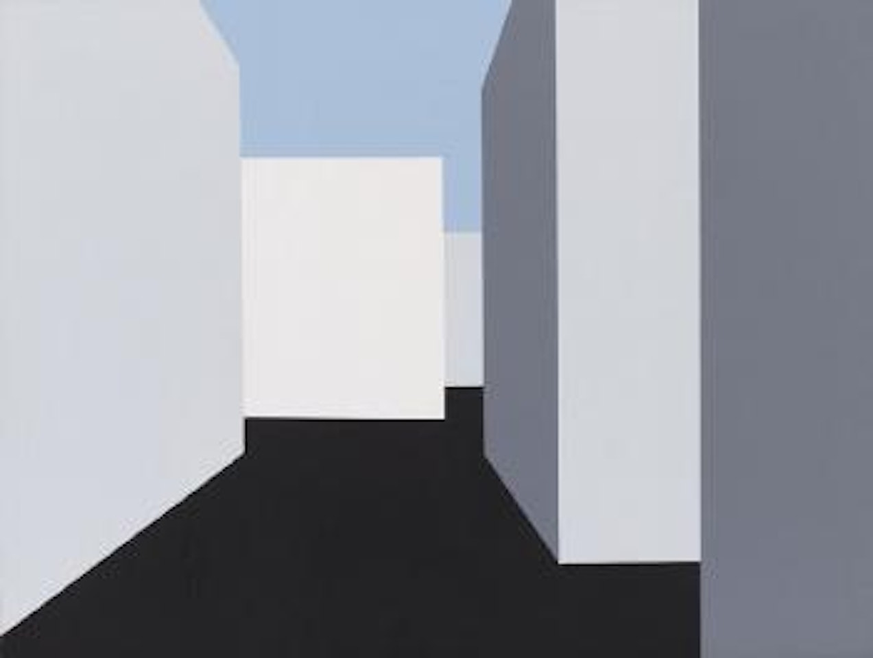 Ohne Titel (Image you are walking) by Julian Opie