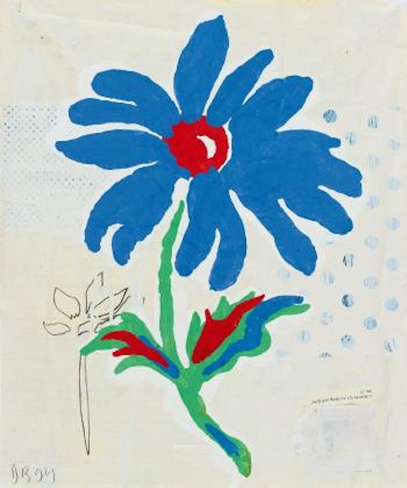 Flower by Donald Baechler