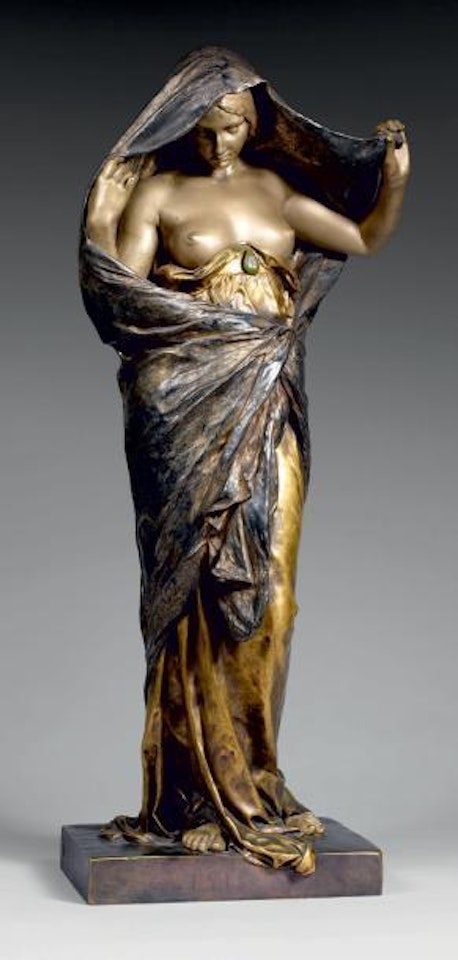La nature se dévoilant devant la science by Louis-Ernest Barrias