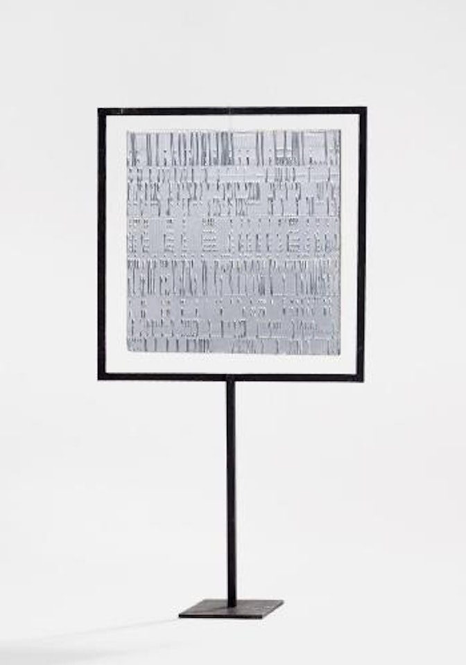 Drehbares Lichtrelief by Heinz Mack