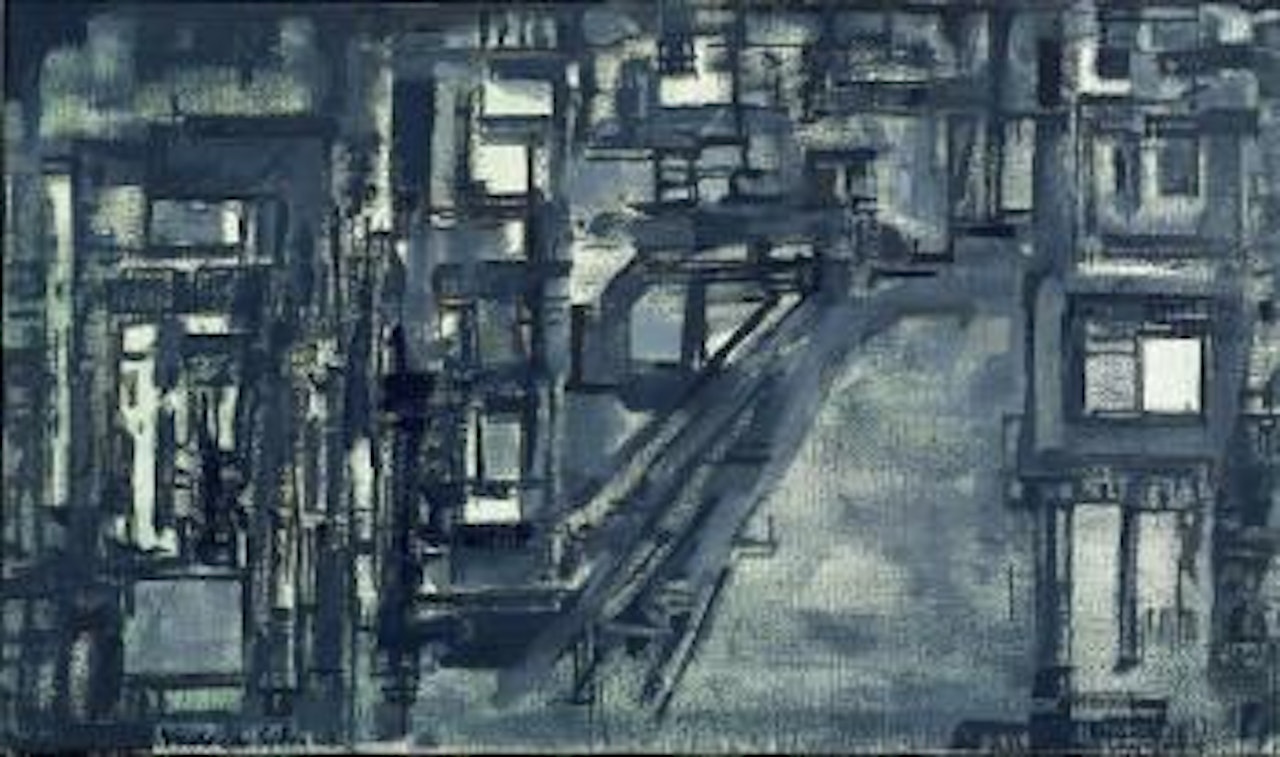 Rue des Quartre-Vents à Yevres by Maria Helena Vieira Da Silva