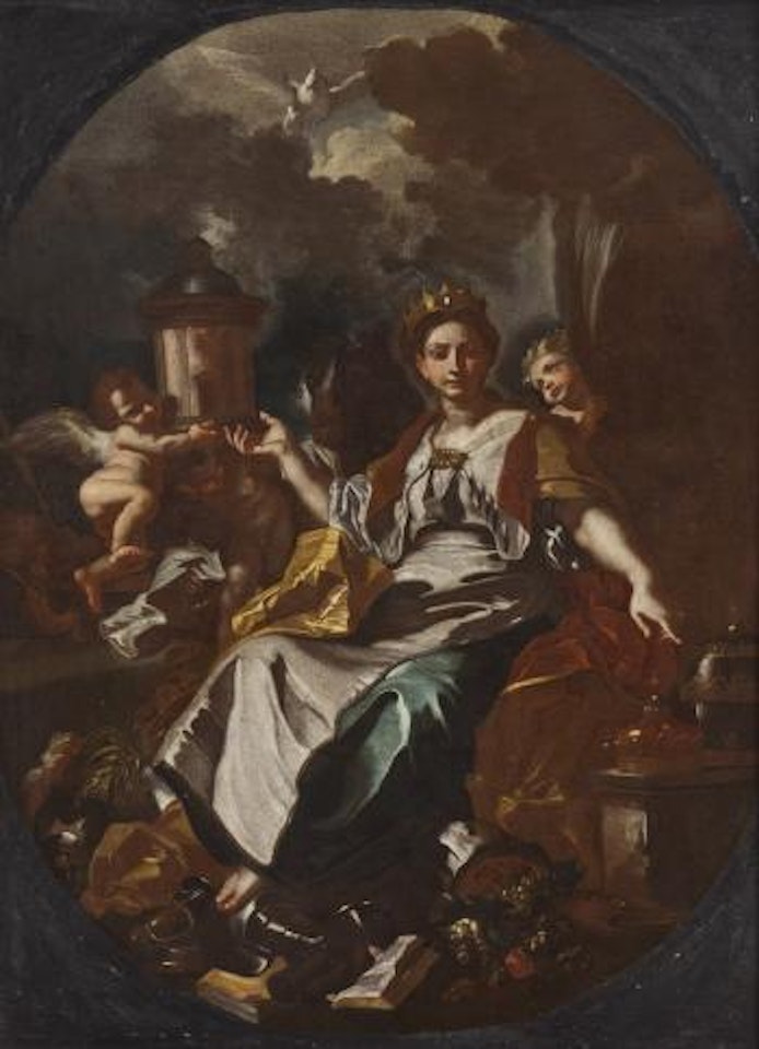 Personificazione dell'Europa by Francesco Solimena