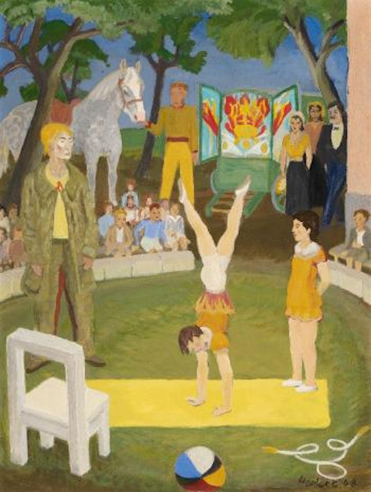 Wanderzirkus by Erich Heckel