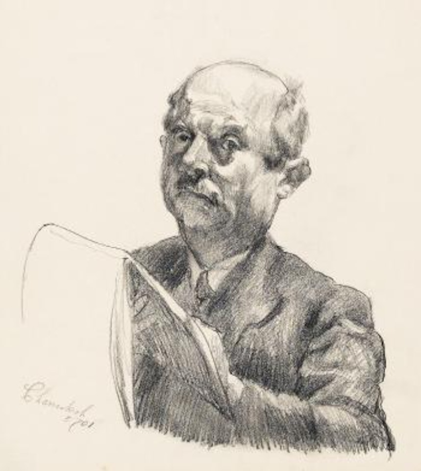 Selbstbildnis by Ludwig Meidner