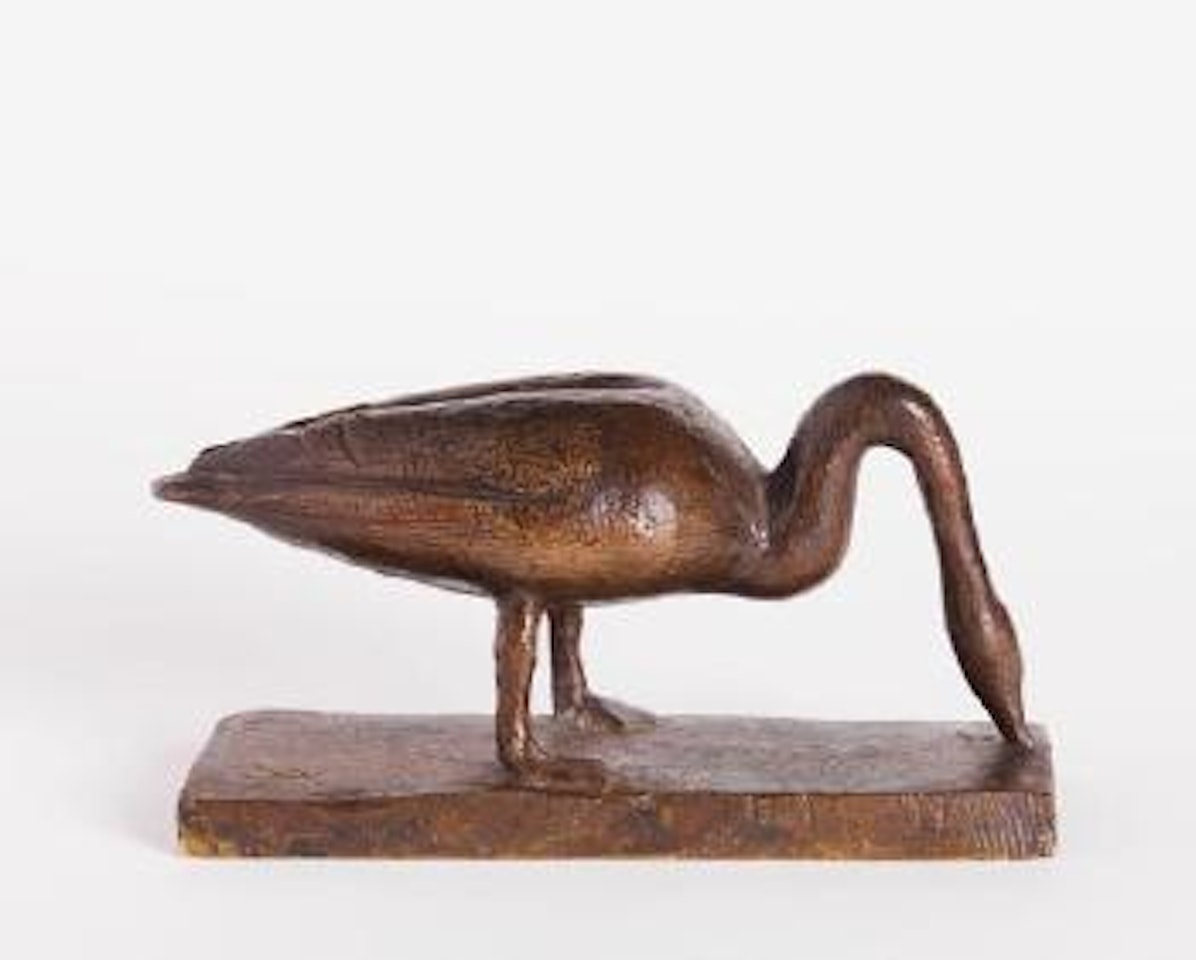 Fressender Schwan by Gerhard Marcks