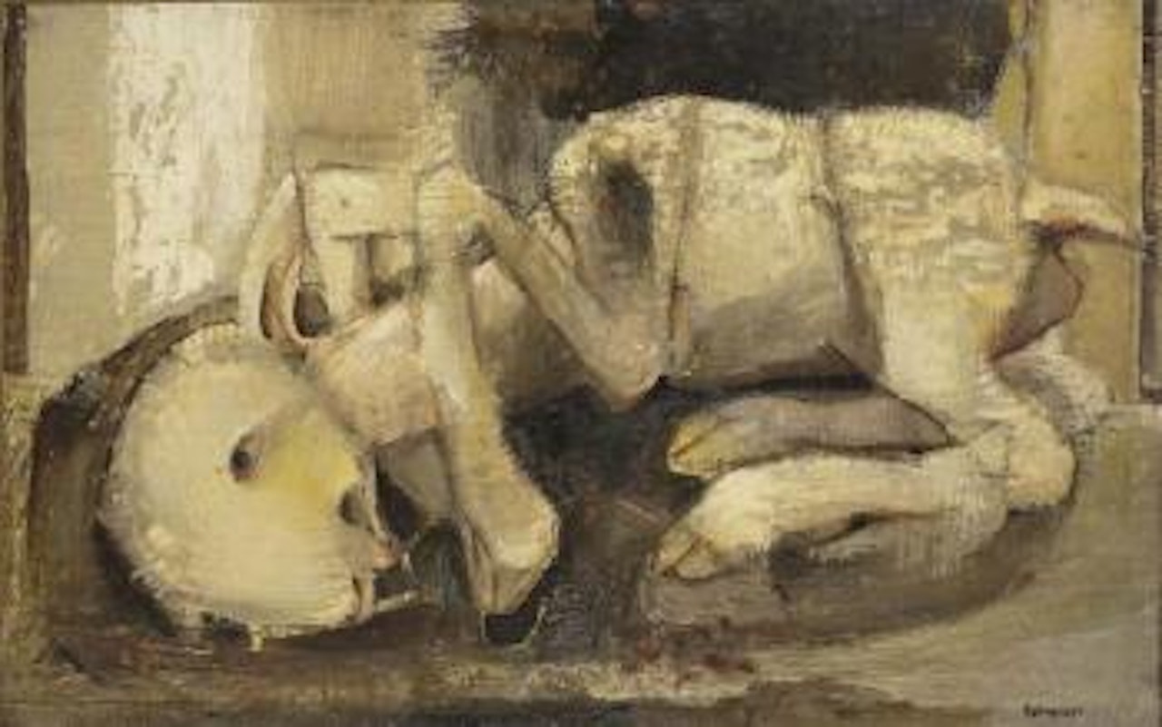 Agneau mort by Paul Rebeyrolle