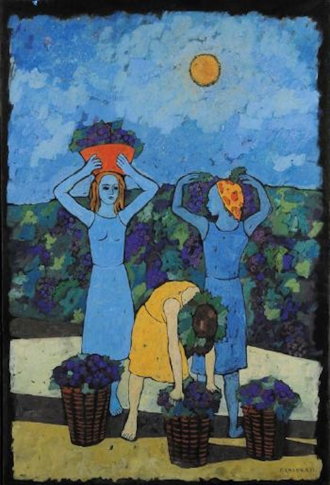 Vendemmiatrici by Felice Casorati