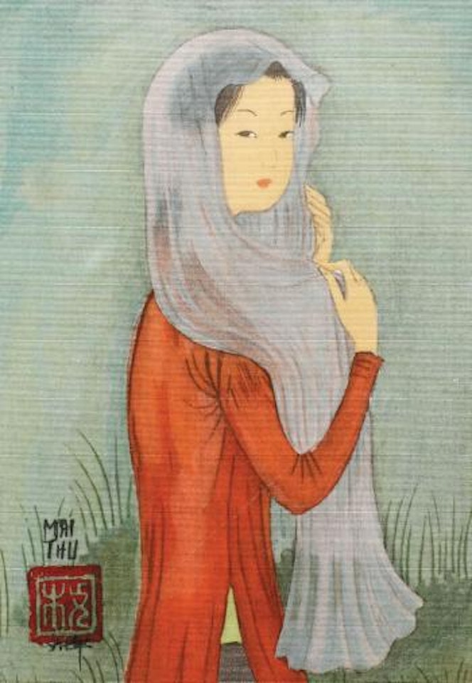 Jeune fille au voile by Mai Trung Thu