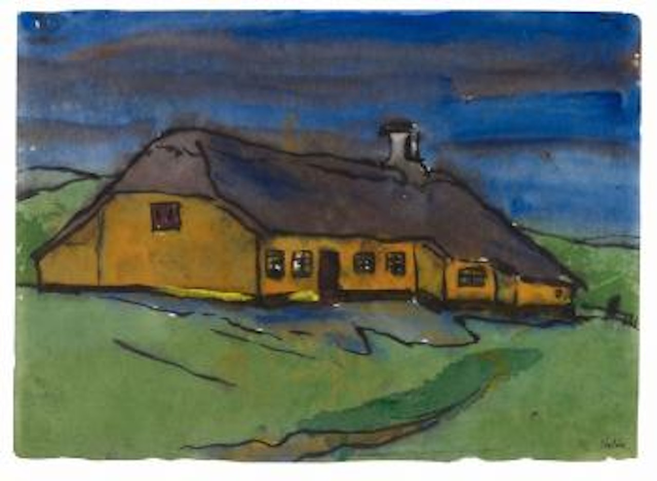 Bauerngehöft by Emil Nolde