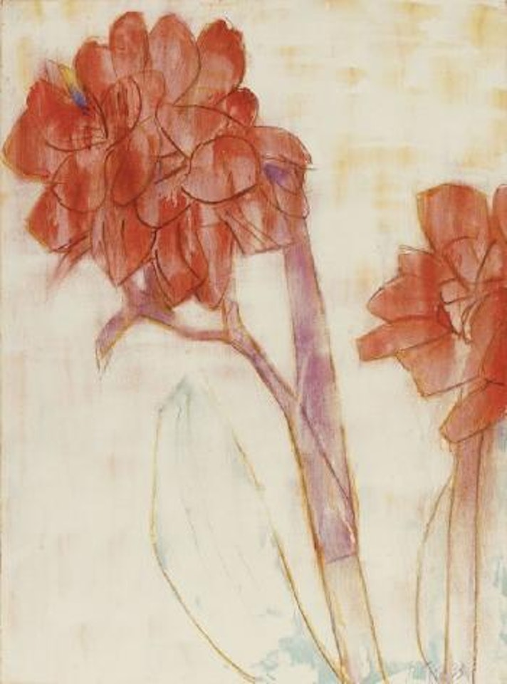Rote Cannas by Christian Rohlfs