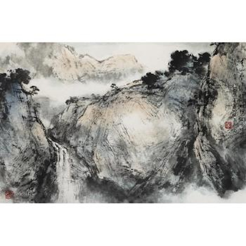 Mountain and fall by Yang Shanshen