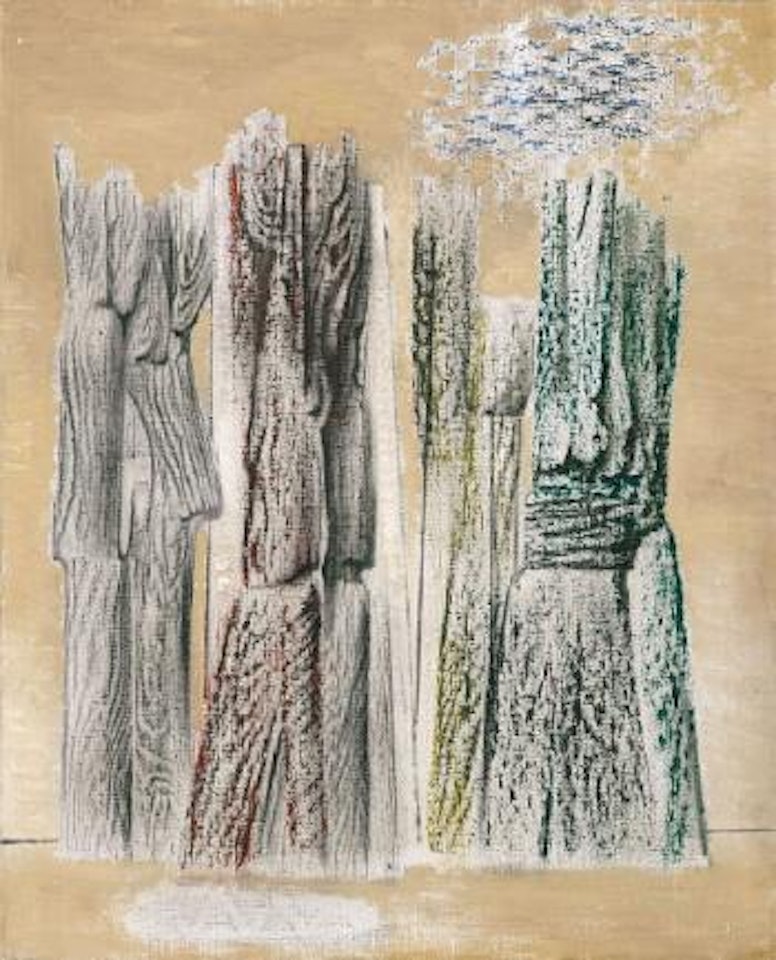 La forêt by Max Ernst