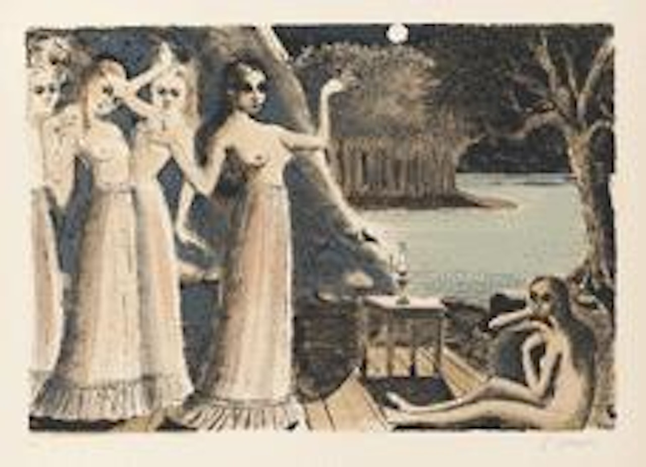 Le Bout du Monde by Paul Delvaux