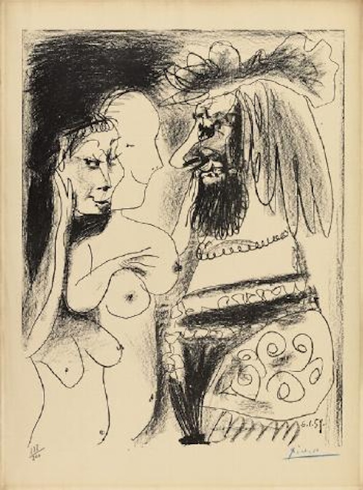 Le vieux roi by Pablo Picasso