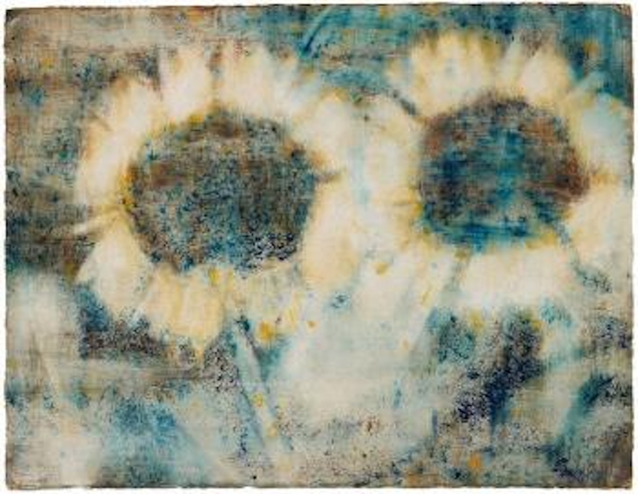 Zwei Sonnenblumen by Christian Rohlfs