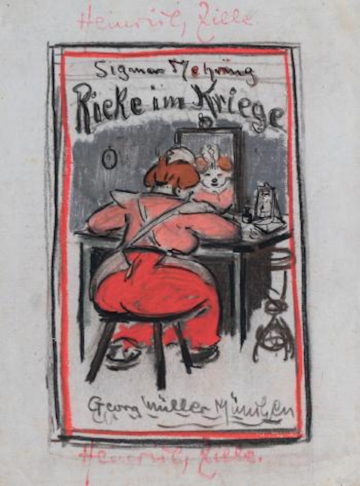 Ricke im Krieg by Heinrich Zille