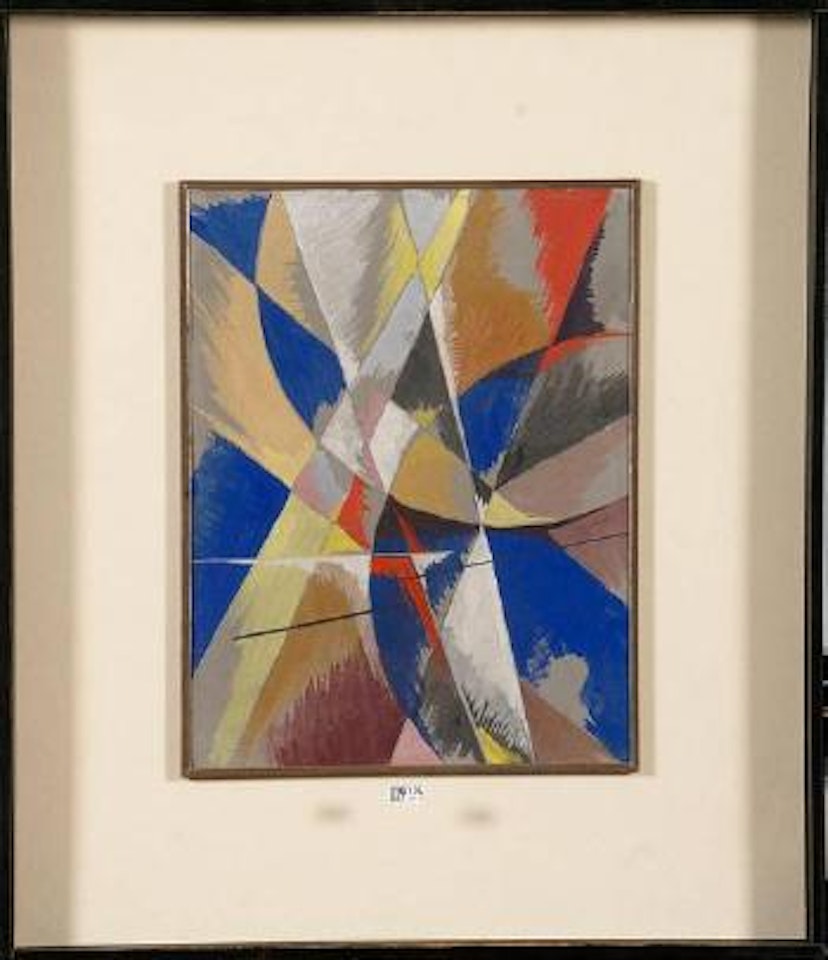 Composition abstraite by Liubov Popova
