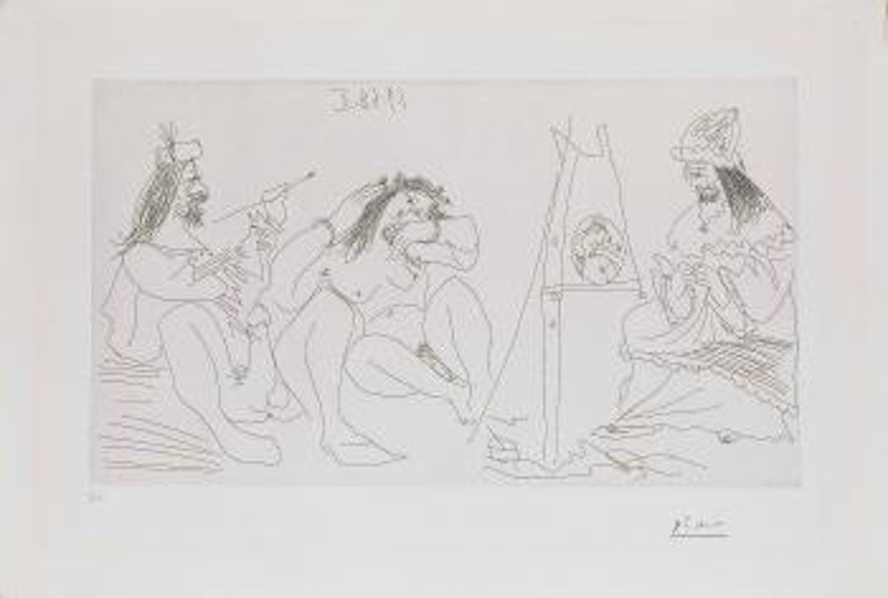 Harem by Pablo Picasso