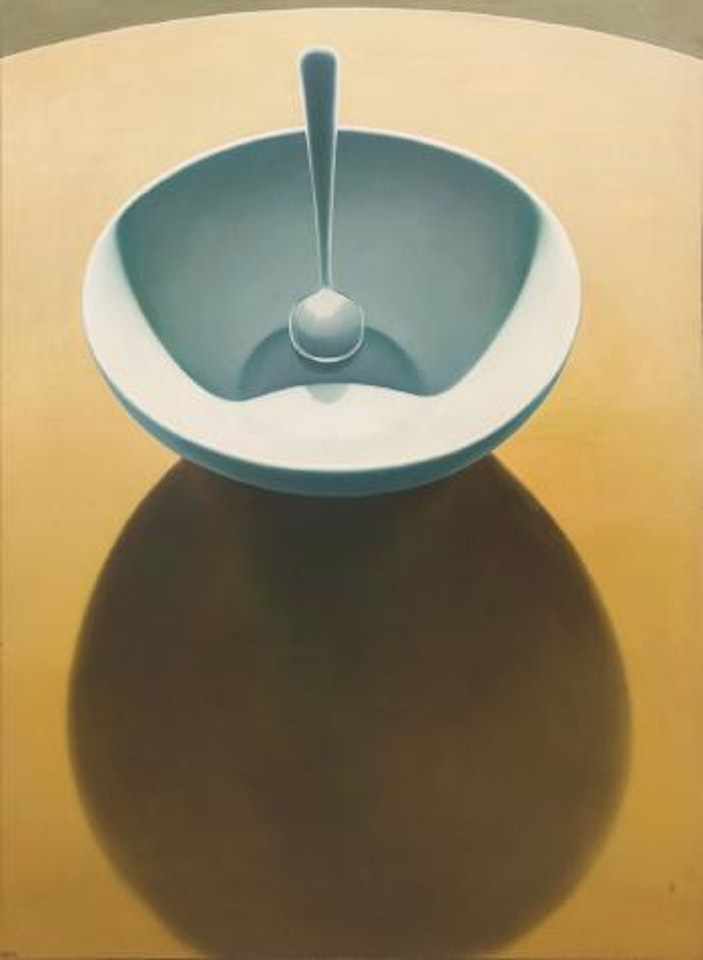 Bowl and spoon by Michael Smither