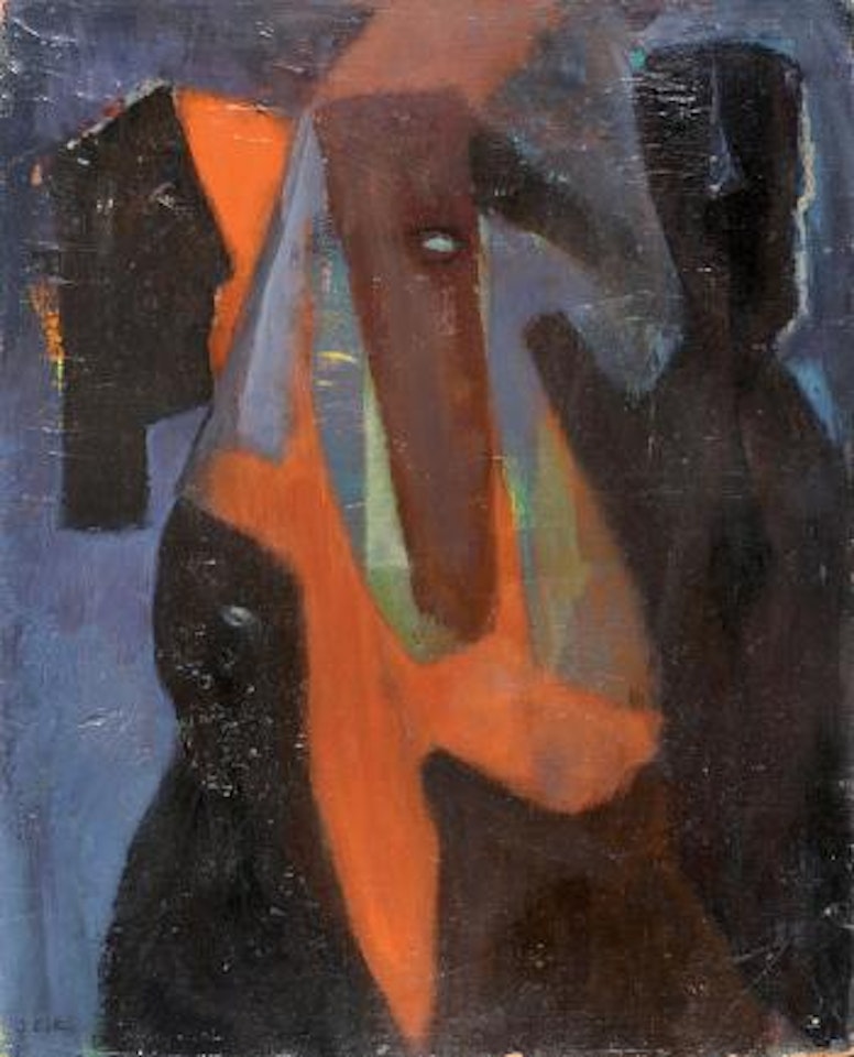 Masques abstraits by Jean Crotti