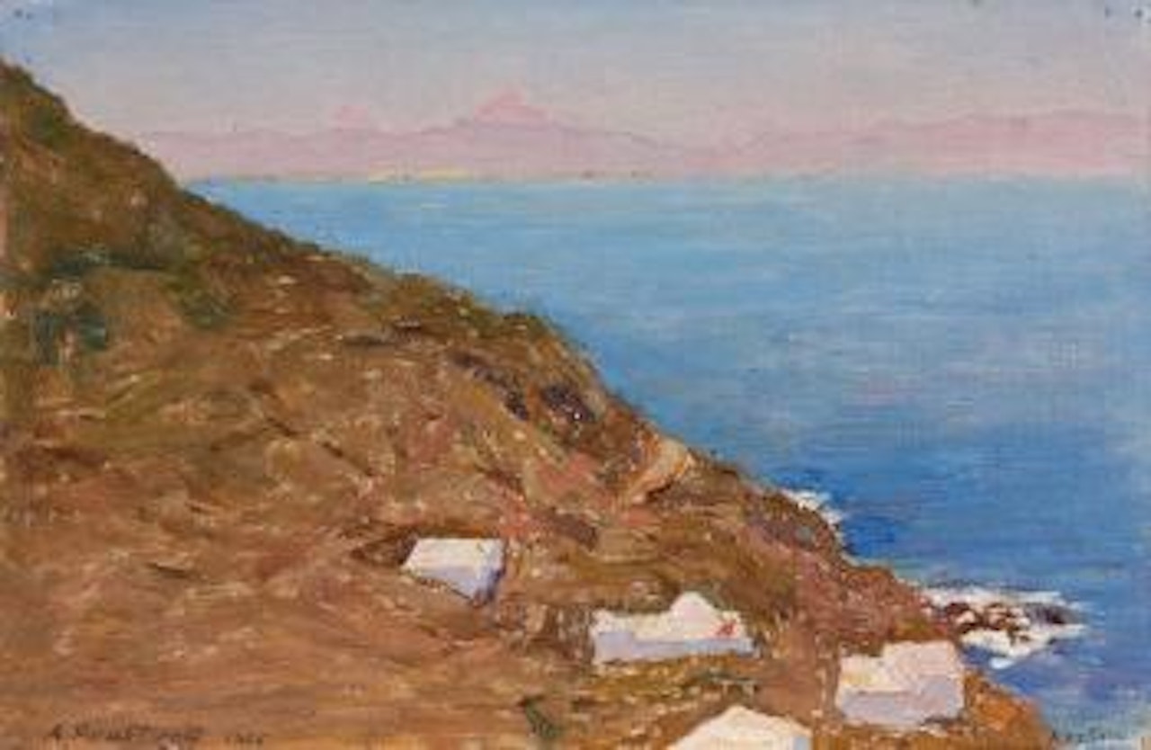 Vue de Korbous by Alexandre Roubtzoff