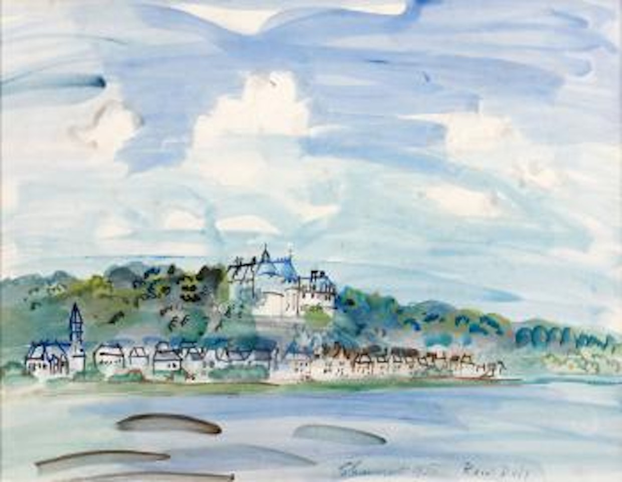 Chaumont by Raoul Dufy