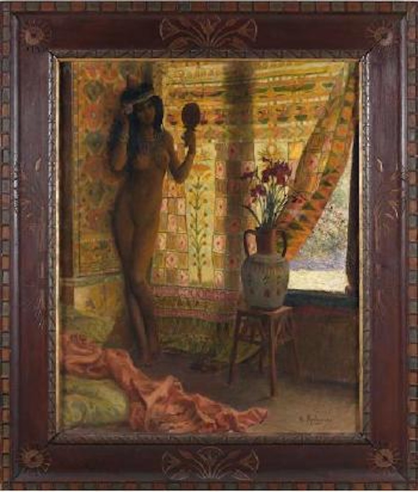 Le miroir by Georges Antoine Rochegrosse