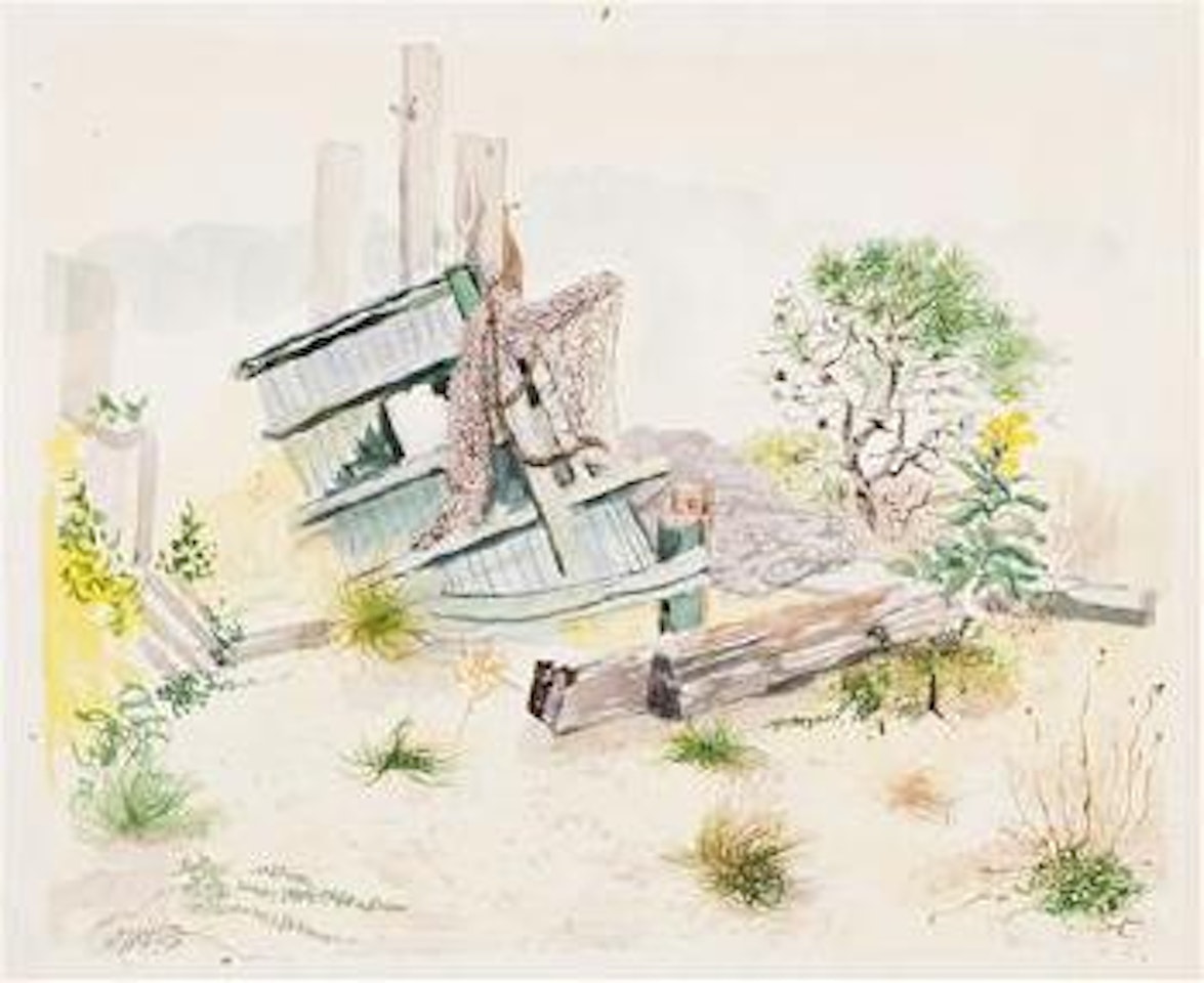 Cape Cod - ship wreck by George Grosz