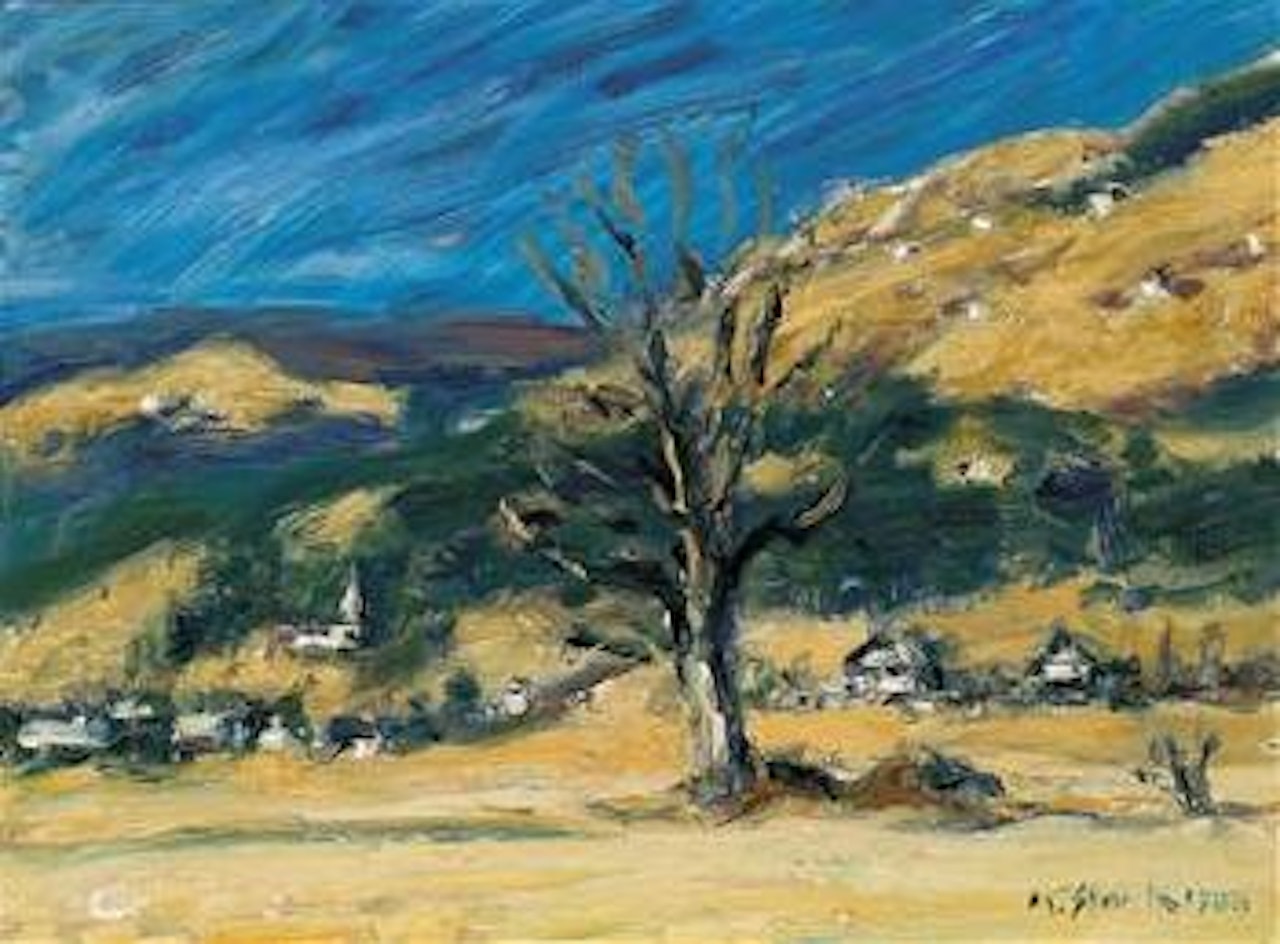 Autumn Landscape (Radlach) by Karl Stark