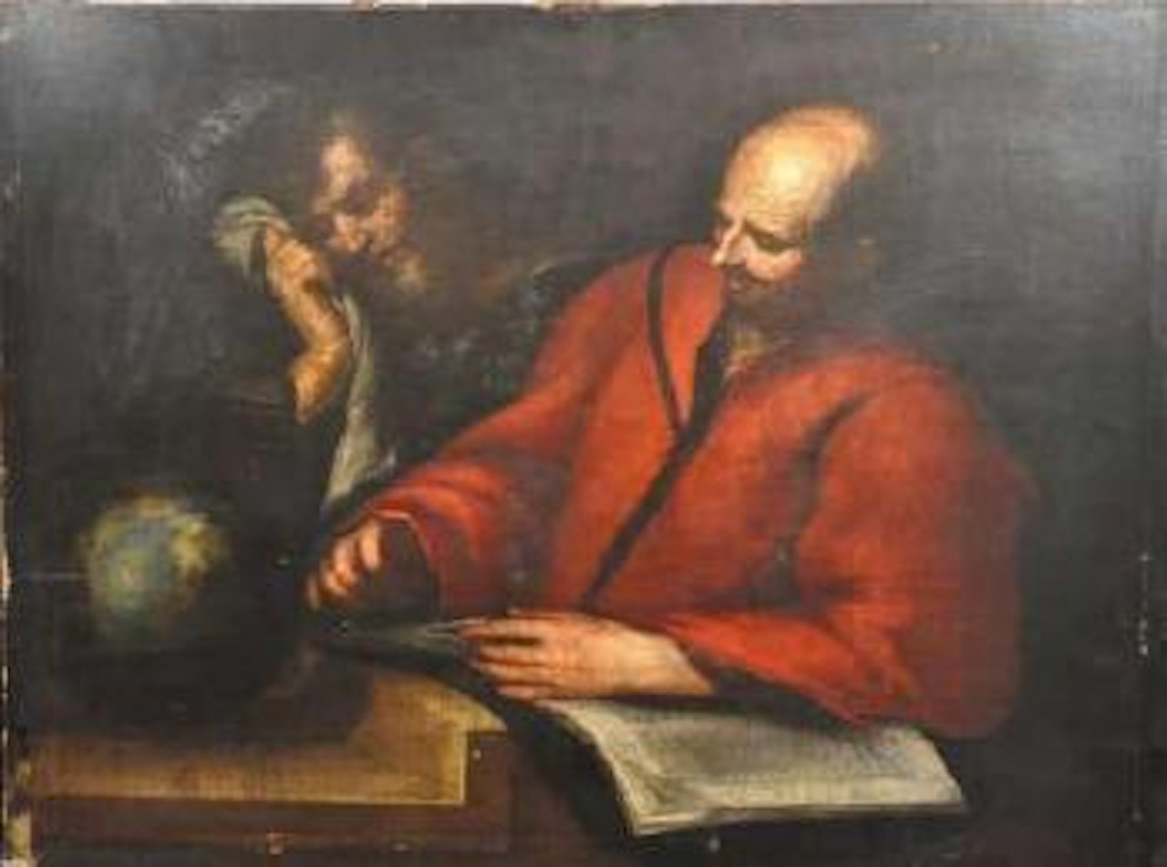 Démocrite et Héraclite by Valerio Castello