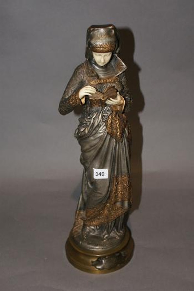La liseuse by Albert-Ernest Carrier-Belleuse