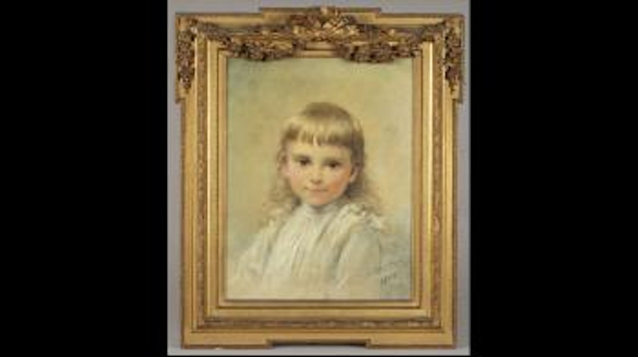 Portrait d'enfant by Theobald Chartran