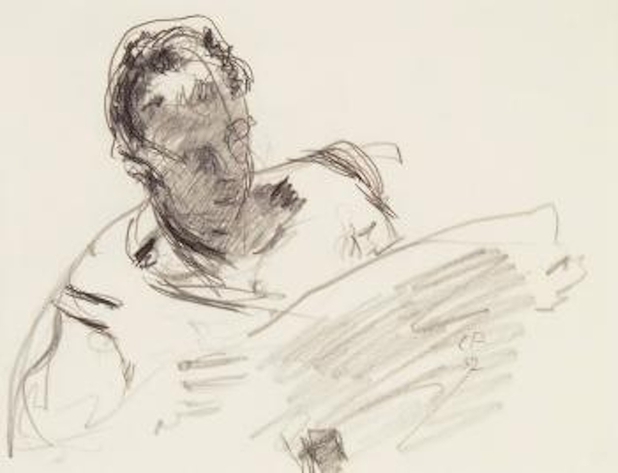 Lesende by Cuno Amiet