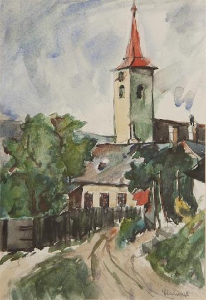 Church by Maurice de Vlaminck