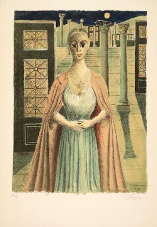 L'impératrice by Paul Delvaux