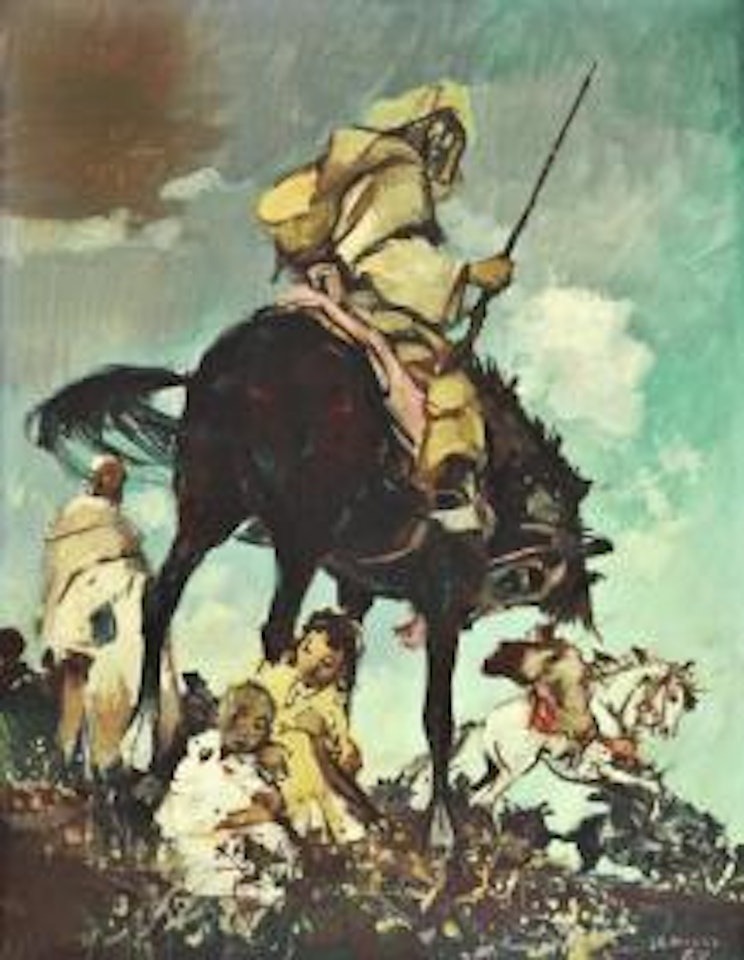 Cavaliers de fantasia by Jean Gaston Mantel