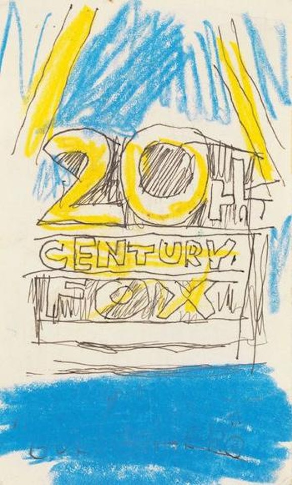 20th Century Fox by Jean-Michel Basquiat