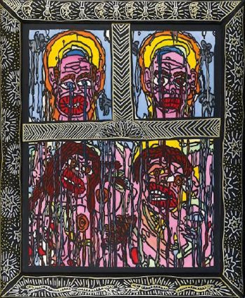 Les saints by Robert Combas