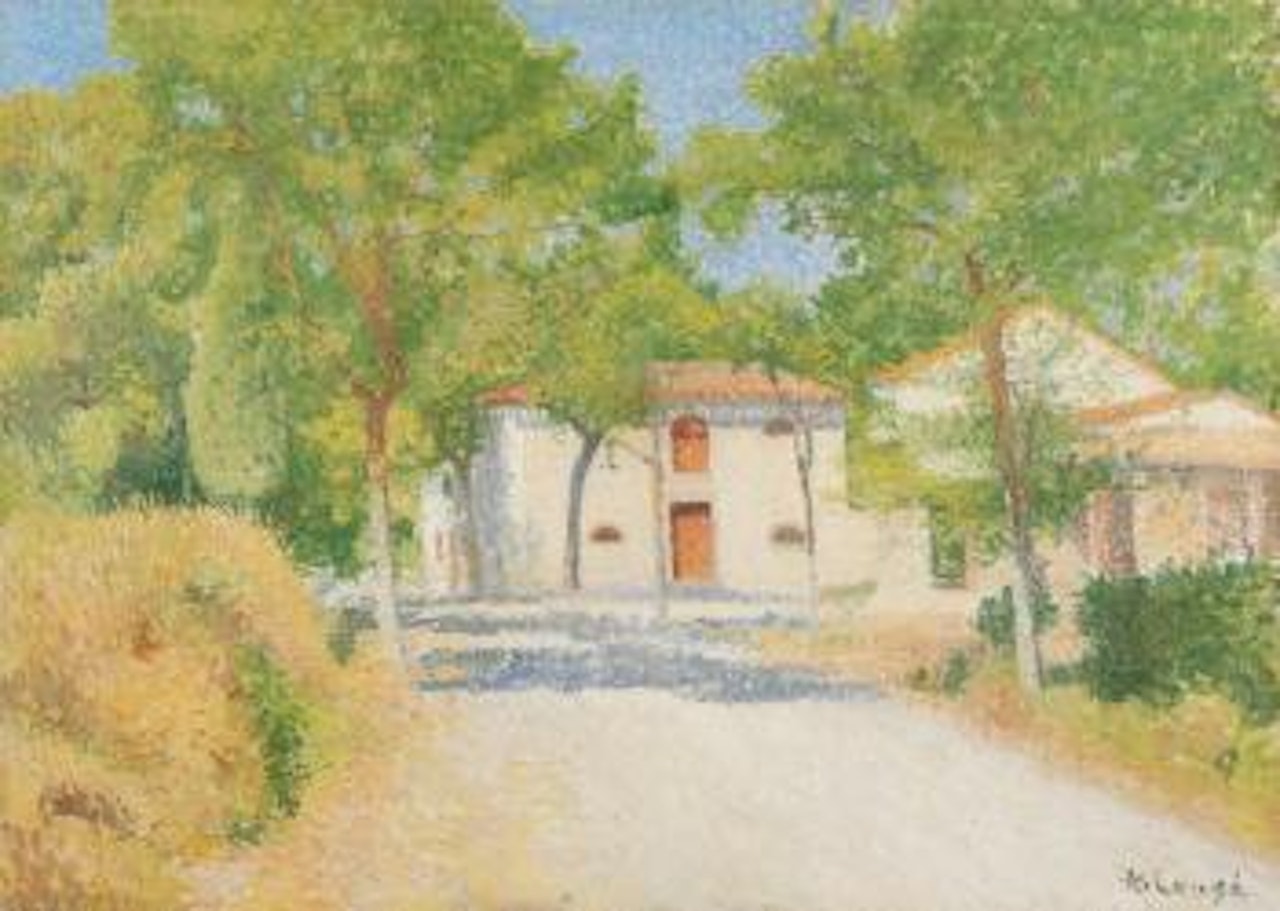 Maison dans les arbres by Achille Laugé